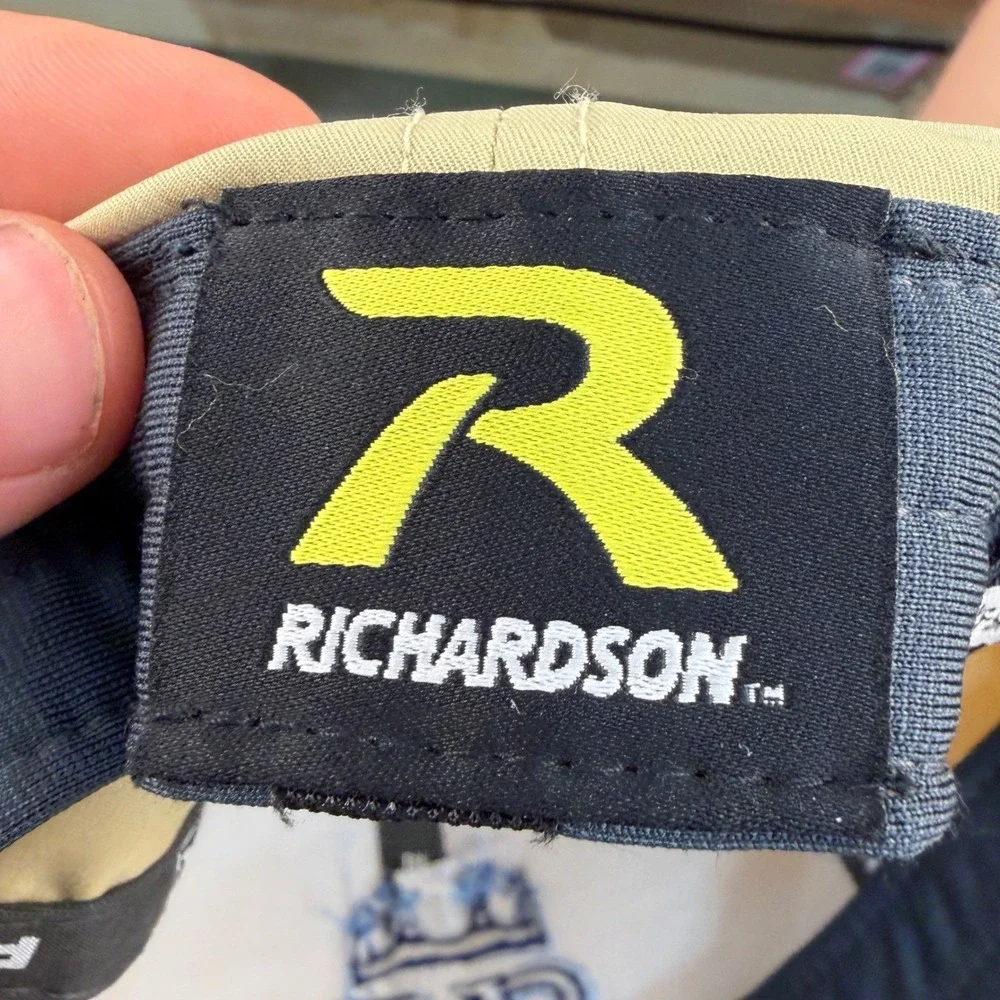 Richardson PTS Lite Arkansas Kansas City Style Crown K Tan Performance Hat Cap